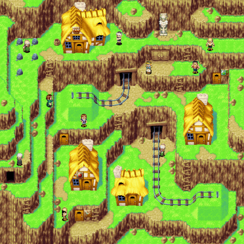 黄金太阳1-开启的封印村镇简介